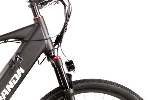 suspension front fork with lock