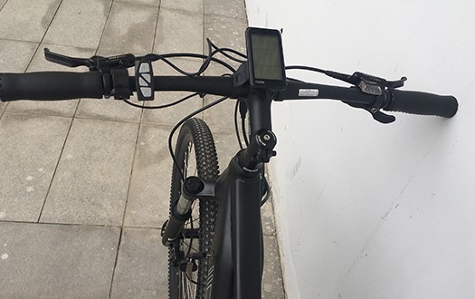 Handlebar with panel
