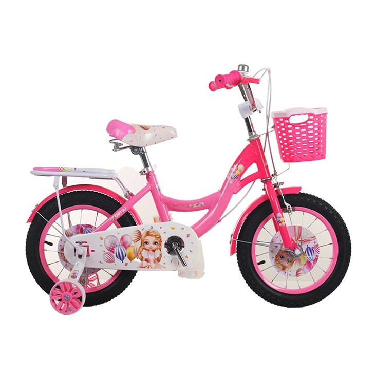 Girl Kids Bike,Pink And Purple