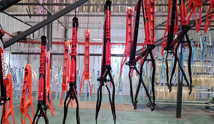 bicycle frame production