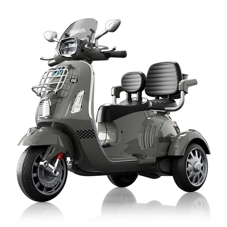 double seat black electric motor